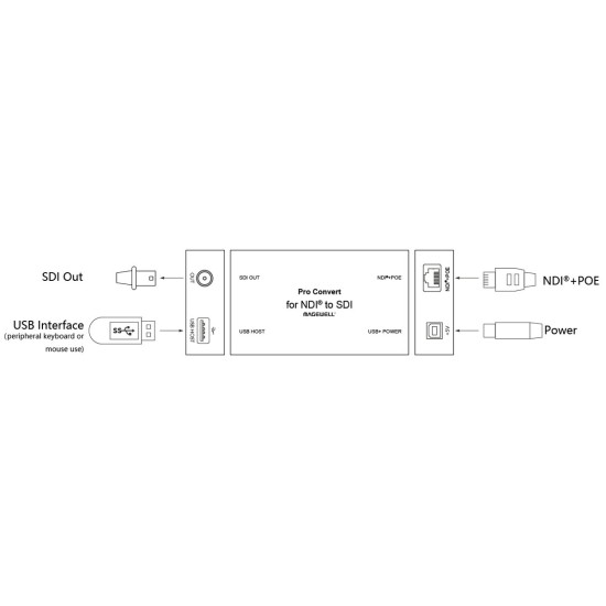 Magewell Pro Convert for NDI to SDI