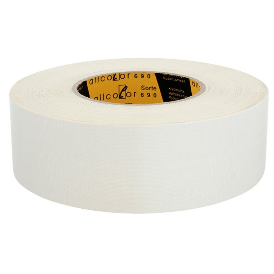 Allcolor Gaffer Tape 690-50 white