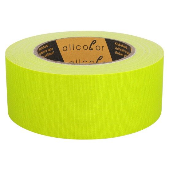 Allcolor Neon Cloth Tape 649 neon yellow