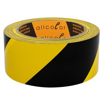 Allcolor Warning Tape 510 black-yellow