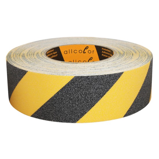 Allcolor Safety Tape 530 black-yellow