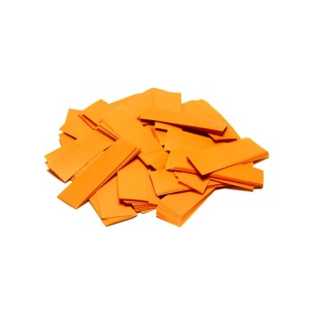 The Confetti Maker Slow-fall confetti rectangles - Orange