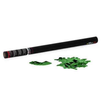 The Confetti Maker Handheld Cannon 80 cm metallic confetti - Green