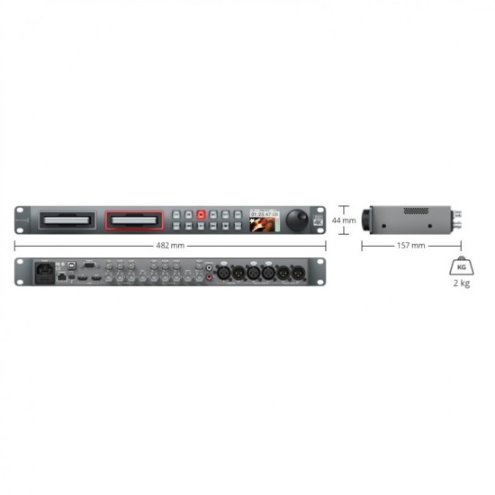 Blackmagic Design HyperDeck Studio Pro 2