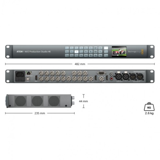 Blackmagic Design ATEM 1 M/E Production Studio 4K