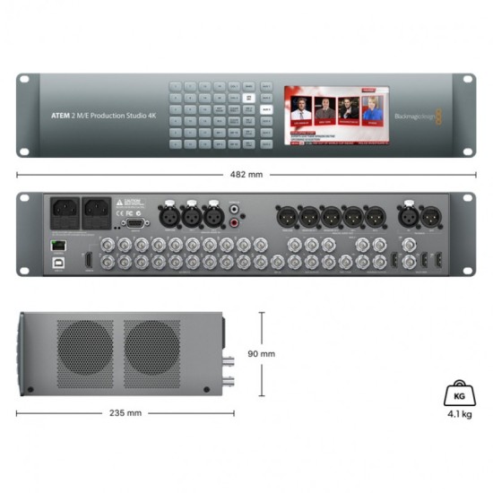 Blackmagic Design ATEM 2 M/E Production Studio 4K