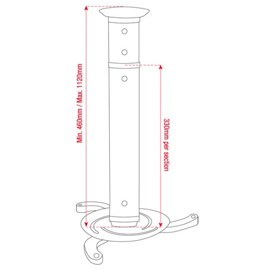 AV Stands & Brackets DMT 100232