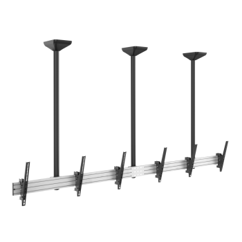 Showgear PCM4555L-3 Triple Screen Ceiling Mount Long