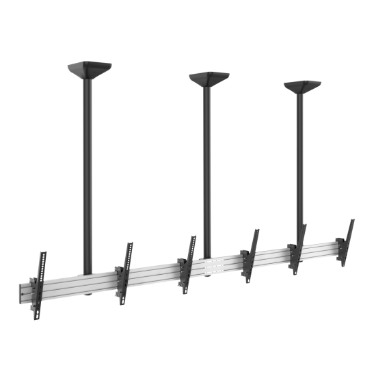 Showgear PCM4555L-3 Supporto a soffitto per schermo triplo lungo