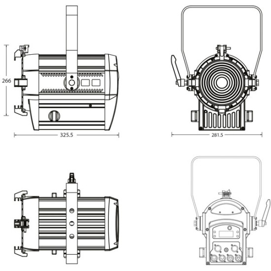 Showtec Performer 1000 LED MKII