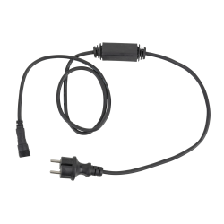 Showtec Power Cable for LED String/Icicle black schuko