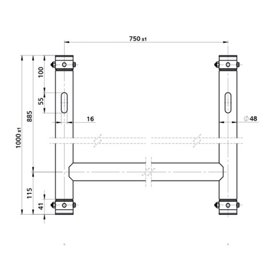 Truss Showtec 70473B