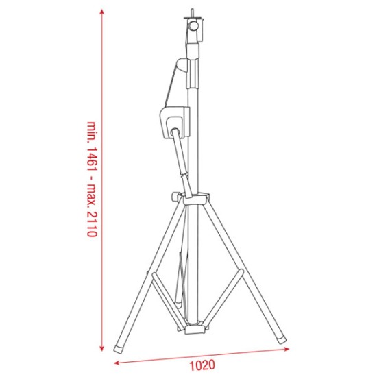 Supporti Showtec 74001