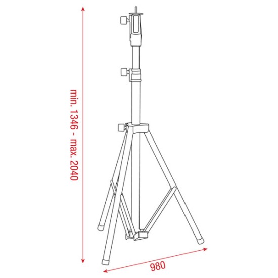 Supporti Showtec 74002