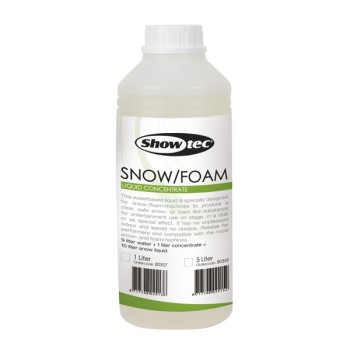 Showtec Snow/Foam Liquid 1 liter Concentrated