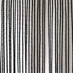 Wentex String Curtain Black, 220 gram/m²