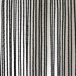 Wentex String Curtain Black, 220 gram/m²