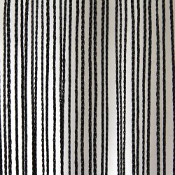 Wentex String Curtain Black, 220 gram/m²