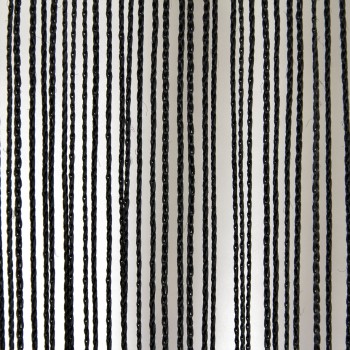 Wentex String Curtain Black, 220 gram/m²