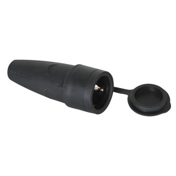 Showgear Rubber Schuko Connector Female