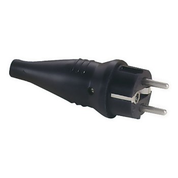 ABL Rubber Schuko Connector Male