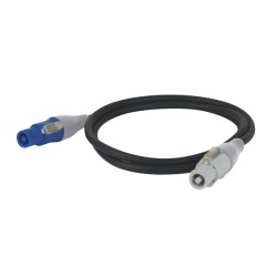 DAP Powercable Blue/White 150cm