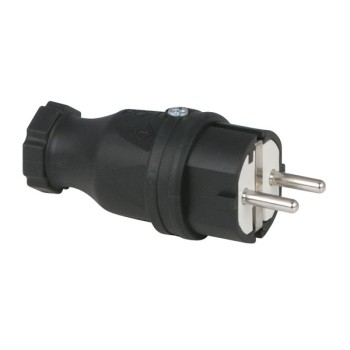 PCE Rubber Schuko Connector Male