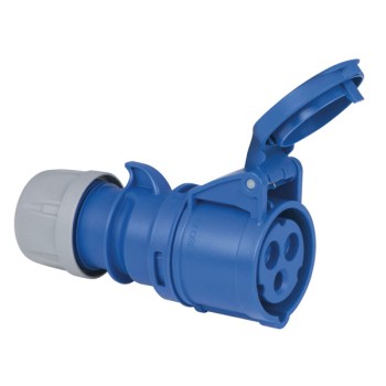 PCE CEE 16 A/240 V - 3P Plug female