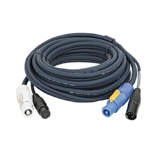 DAP FP18 Hybrid Cable - powerCON & 5-pin XLR - DMX / Power