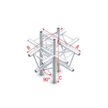 Milos Cross up/down 6-way - 74 cm