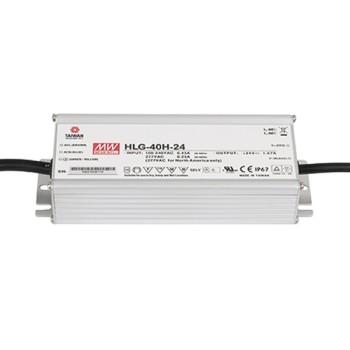 Meanwell LED Power Supply 40 W/24 V DC