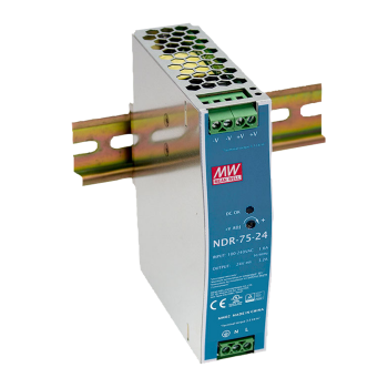 Meanwell DIN Rail Power Supply 75 W/24 V DC