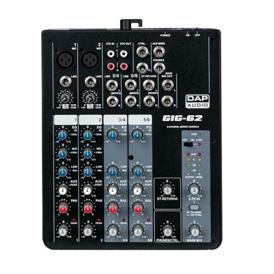 Analog Mixers Dap-Audio D2281