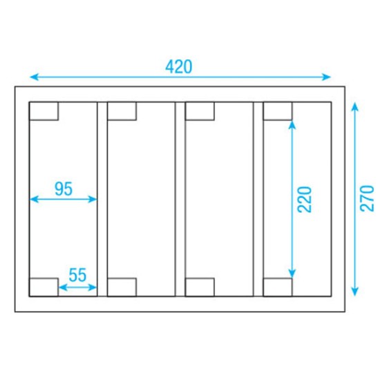 Flightcase Dap-Audio D7011