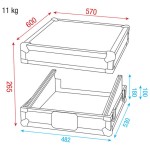 Flightcase Dap-Audio D7017