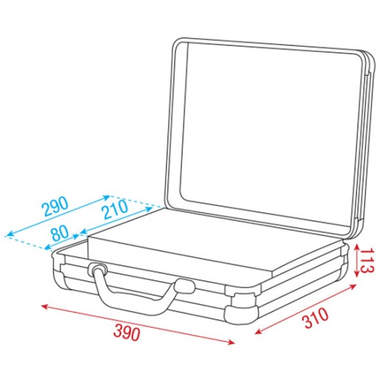 Flightcase Dap-Audio D7304B