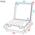 Flightcases Dap-Audio D7358B