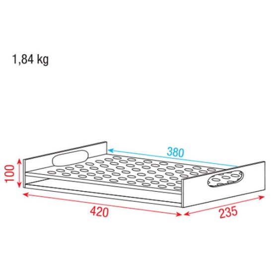 Flightcase Dap-Audio D7364B