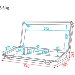 Flightcases Dap-Audio D7402