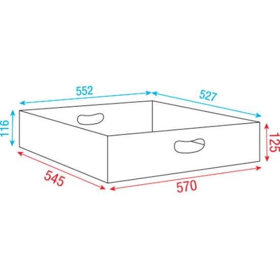 Flightcase Dap-Audio D7453