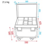 Flightcase Dap-Audio D7470B