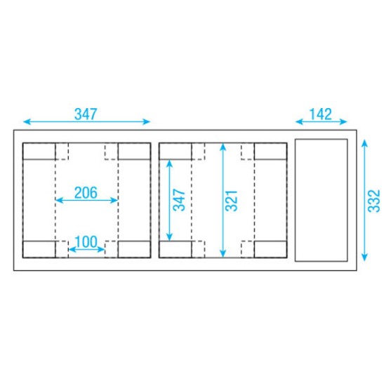 Flightcases Dap-Audio D7476