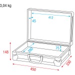 Flightcase Dap-Audio D7491B