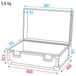 Flightcase Dap-Audio D7492B