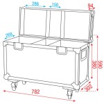 Flightcase Dap-Audio D7495B