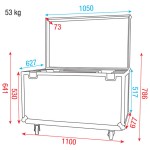 Flightcase Dap-Audio D7510