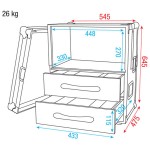 Flightcases Dap-Audio D7520B