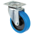 Showgear Swivel Blue wheel 125 mm no brake