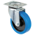 Showgear Swivel Blue wheel 160 mm no brake