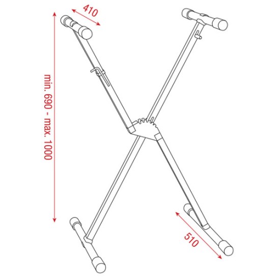 Supporti Dap-Audio D8363